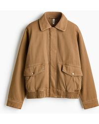 H&M - Wattierte Jacke - Lyst