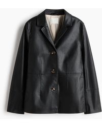 H&M - Veste En Tissu Enduit - Lyst