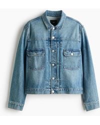 H&M - Denim Truckerjack - Lyst