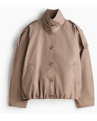 H&M - Twill Blousonjack - Lyst