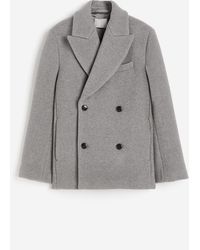 H&M - Double-breasted Jas Van Wolmix - Lyst