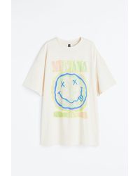 T-shirts H&M femme à partir de 7 € | Lyst