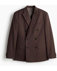 H&M - Zweireihiges Jackett in Regular Fit - Lyst