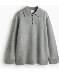 H&M - Wollen Polotrui - Lyst