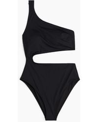 H&M - Badeanzug mit wattierten Cups und High Leg - Lyst