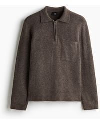 H&M - Pull Regular Fit Avec Col Zippé - Lyst