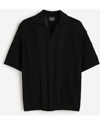 H&M - Polo Loose Fit en maille pointelle - Lyst