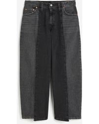 H&M - Baggy Dad Recrafted Jeans - Lyst