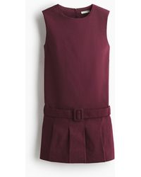 H&M - Etuikleid mit Gürtel - Lyst