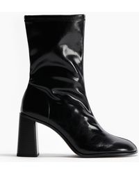 H&M - Stiefeletten mit Blockabsatz - Lyst