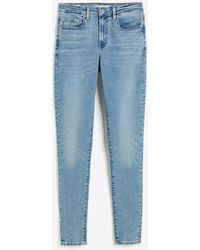H&M - 721 High-rise Skinny Jeans - Lyst