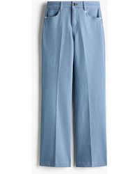 H&M - Twill Bootcut-broek - Lyst