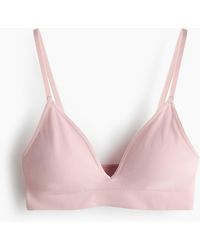 H&M - Seamless Padded Soft-bh - Lyst