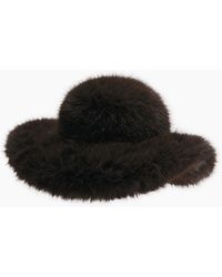 H&M - Flauschiger Hut - Lyst