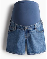 H&M - Mama Denim Short - Lyst