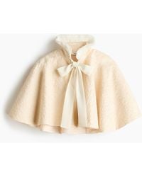H&M - Cape mit plissiertem Kragen - Lyst