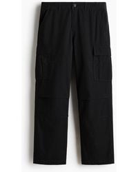 H&M - Cargohose aus Baumwolle in Relaxed Fit - Lyst