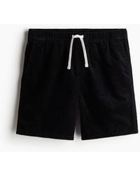 H&M - Shorts aus Cord in Regular Fit - Lyst