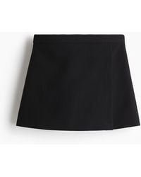 H&M - Skort im Wickelschnitt - Lyst
