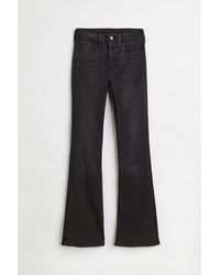 H&M - Flared Ultra High Jeans - Lyst