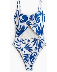 H&M - Badpak Met Padded Cups - Lyst