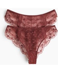 H&M - Set Van 2 Kanten Slips - Lyst