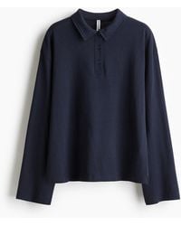 H&M - Katoenen Poloshirt - Lyst