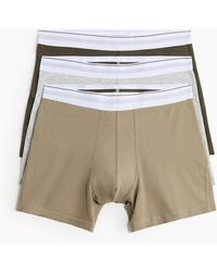H&M - 3er-Pack Halblange Trunks mit Lycra® - Lyst
