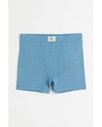 H\u0026M Cotton Cycling Shorts in Brown 