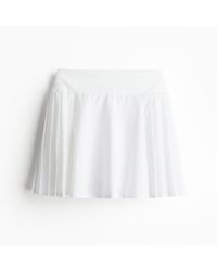 H&M - Geplooide Tennisrok Met Drymove - Lyst