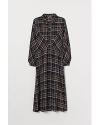 H&M + Blusenkleid - Schwarz