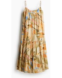 H&M - Maxikleid mit Bindeträgern - Lyst