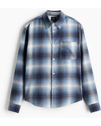 H&M - Chemise Loose Fit En Flanelle - Lyst