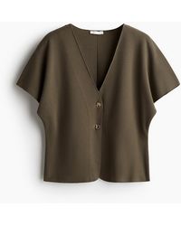 H&M - Cardigan mit Fledermausärmeln - Lyst