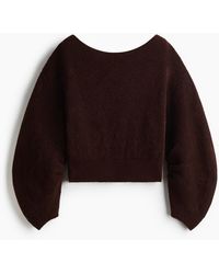 H&M - Oversized Pullover mit U-Boot-Ausschnitt - Lyst
