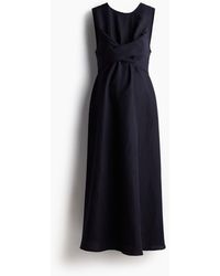 H&M - MAMA Kleid aus Leinenmix - Lyst