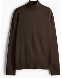 H&M - Feinstrick-Pullover mit Turtleneck - Lyst