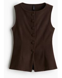 H&M - Tricot Gilet - Lyst