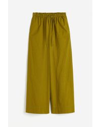 H&M - Pantalon large en lin mélangé - Lyst