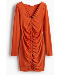 H&M - Minirobe À Effet Drapé - Lyst