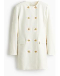 H&M - Robe blazer à fermeture croisée - Lyst