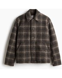 H&M - Jacke aus Wollmix in Regular Fit - Lyst