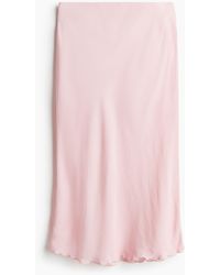 H&M - Knielanger Jupe - Lyst