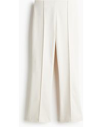 H&M - Flared Broek Met Persvouwen - Lyst