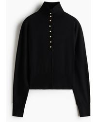 H&M - Feinstrick-Pullover mit Turtleneck - Lyst