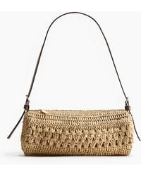 H&M - Umhängetasche aus Papierstroh - Lyst