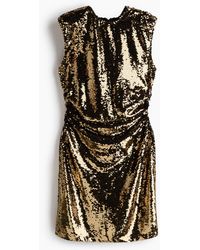 H&M - Minirobe À Sequins - Lyst