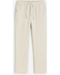 H&M - Pantalon Regular Fit en lin mélangé - Lyst