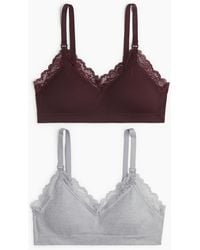 H&M - MAMA 2er-Pack Wattierte Still-BHs Seamless - Lyst