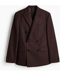 H&M - Zweireihiges Jackett aus Wollmix in Regular Fit - Lyst
